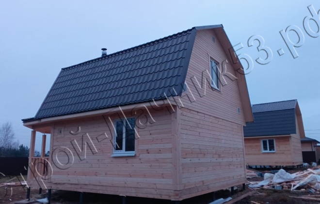 4 Брусовая баня Б-45, 9х6м, 78,9 М², Московская область, Чеховский район, деревня Перхурово (7)